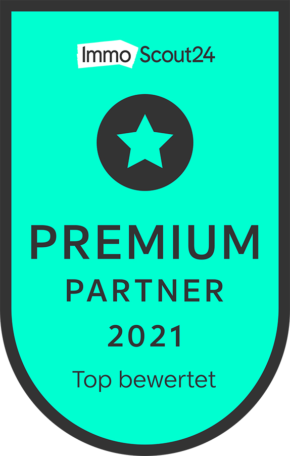 Siegel Premium Partner 2021 ImmoScout24