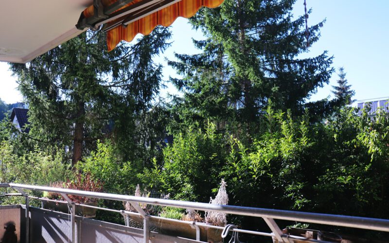 Foto Balkon 3 Zimmer Eigentumswohnung in 70469 Stuttgart zum Kauf