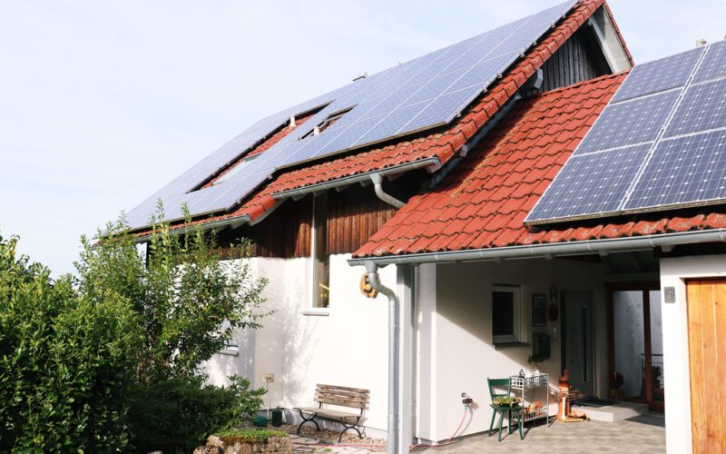 Freistehendes Einfamilienhaus in 74744 Ahorn, Hausansicht