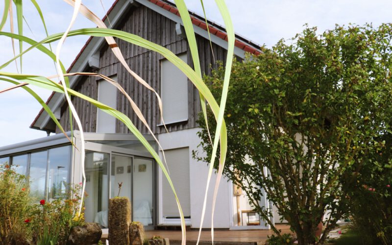 Freistehendes Einfamilienhaus in 74744 Ahorn, Hausansicht